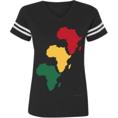 Ladies Relaxed Fit Vintage Sports Tee