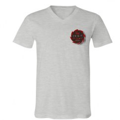 Unisex V-Neck Jersey Tee