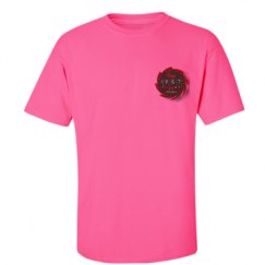 Unisex Ultra Cotton Safety Neon Crewneck Tee