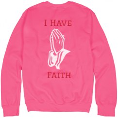 Unisex Neon Crewneck Sweatshirt