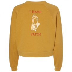 Women's Raglan Pullover Fleece