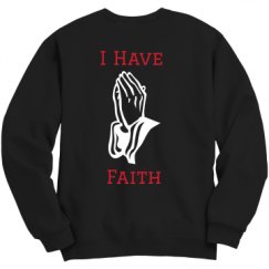 Unisex Film and Foil Crewneck Sweatshirt