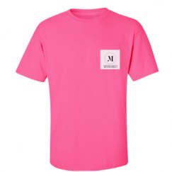 Unisex Ultra Cotton Safety Neon Crewneck Tee