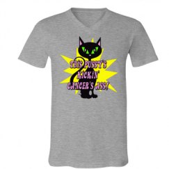 Unisex V-Neck Jersey Tee