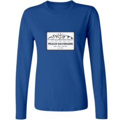 Ladies Relaxed Fit Basic Long Sleeve Tee