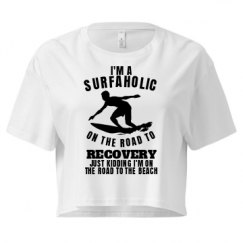 Ladies Festival Cali Crop Top Tee