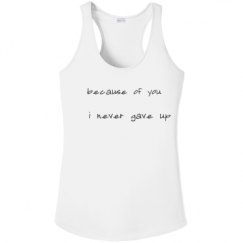 Ladies Athletic Performance Racerback Tank