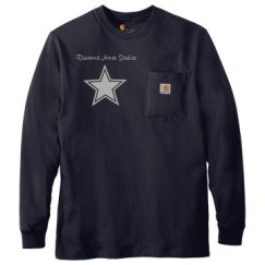 Unisex Carhartt Pocket Long Sleeve Tee