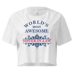 Ladies Festival Cali Crop Top Tee