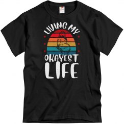 Butterfly Living My Okayest Life Vintage Butterfly Livi