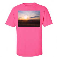 Unisex Ultra Cotton Safety Neon Crewneck Tee