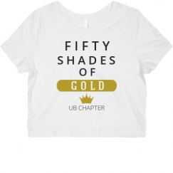 Ladies Slim Fit Crop Top Tee