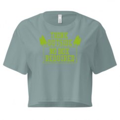 Ladies Festival Cali Crop Top Tee