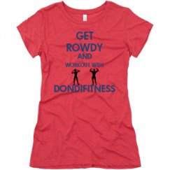 Ladies Slim Fit Super Soft Triblend Tee