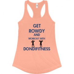 Ladies Slim Fit Racerback Tank Top