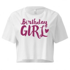 Ladies Festival Cali Crop Top Tee