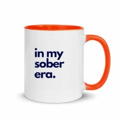 11oz Ceramic Mug with Color Inside