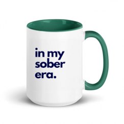 15oz Ceramic Mug with Color Inside