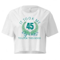 Ladies Festival Cali Crop Top Tee