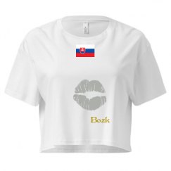 Ladies Festival Cali Crop Top Tee