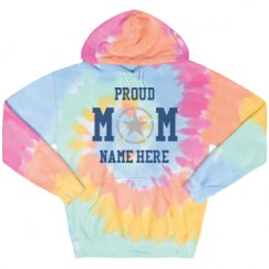 Unisex Tie-Dye Fleece Hoodie