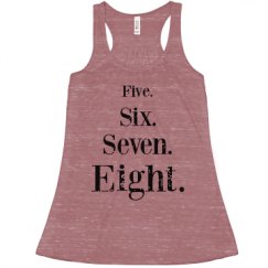 Ladies Flowy Racerback Tank