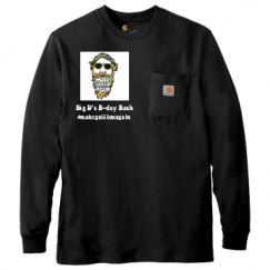 Unisex Carhartt Pocket Long Sleeve Tee