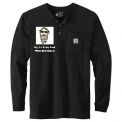 Unisex Carhartt Long Sleeve Henley Tee