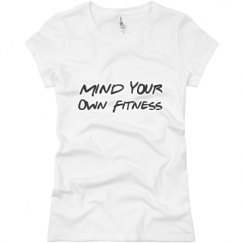 Ladies Slim Fit Basic Promo Jersey Tee