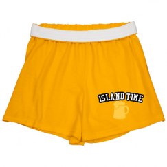 Slim Fit Cheer Shorts