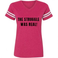 Ladies Relaxed Fit Vintage Sports Tee