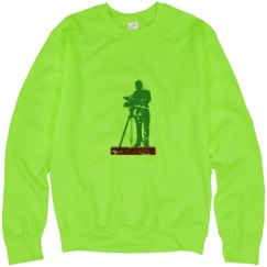 Unisex Neon Crewneck Sweatshirt