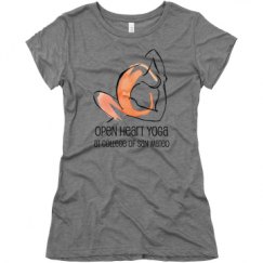 Ladies Slim Fit Super Soft Triblend Tee