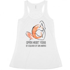 Ladies Flowy Racerback Tank