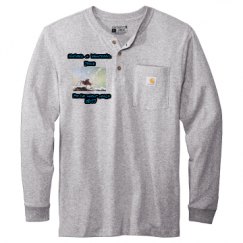 Unisex Carhartt Long Sleeve Henley Tee
