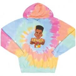 Unisex Tie-Dye Fleece Hoodie
