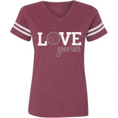 Love Volleyball tee #1