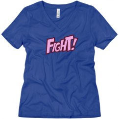 Ladies Relaxed Fit V-Neck Tee