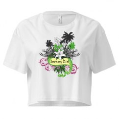 Ladies Festival Cali Crop Top Tee
