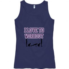 I love to workout