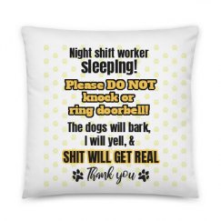 All Over Print 22 Inch Pillow