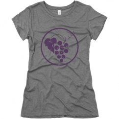 Ladies Slim Fit Super Soft Triblend Tee
