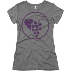 Ladies Slim Fit Super Soft Triblend Tee