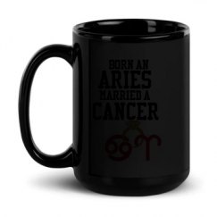 15oz Black Glossy Mug