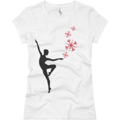 Ladies Slim Fit Basic Promo Jersey Tee