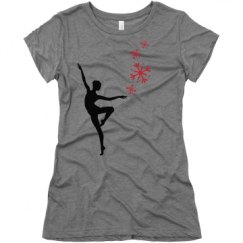 Ladies Slim Fit Super Soft Triblend Tee