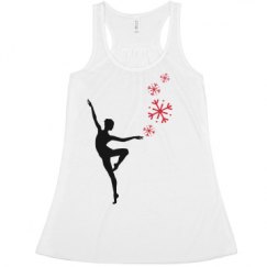 Ladies Flowy Racerback Tank