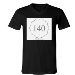 Unisex V-Neck Jersey Tee