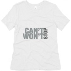 Ladies Relaxed Fit Super Soft Triblend Tee