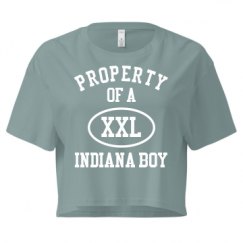 Ladies Festival Cali Crop Top Tee